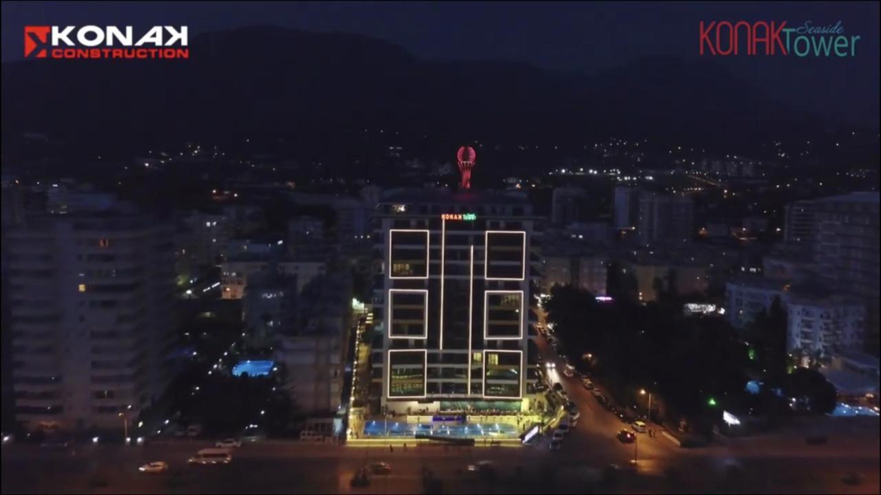 Konak Seaside Tower-King'S Apartments Mahmutlar Exterior foto